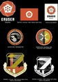 Various Erusean insignias