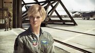 Пилот бомбардировщика, и по совместительству ганшипа AC-130U Spooky, Дженис Рил