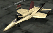 Ace Vaisala color scheme in the hangar