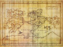 Old Strangereal Map Wallpaper 1024x768