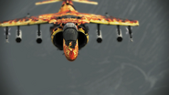 AV-8B Inferno Skin flyby