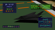 F-117 in enemy color