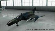 F-4G in hangar