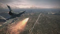 Firing a missile towards an EAF AV-8B over Ragno Fortress
