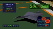 YF-23 in enemy color