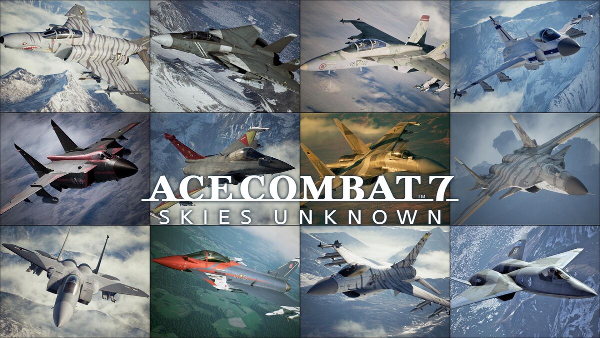 ACE COMBAT™ 7: SKIES UNKNOWN 25th Anniversary DLC - Original Aircraft  Series – Set