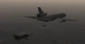 An ISAF Tornado IDS being refuelled by a KC-10 over Faith Park