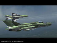AC5 MiG-21bis Side