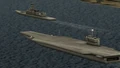 OFS Kestrel with a frigate of the 3rd Osean Naval Fleet
