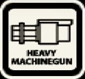 Heavy machine gun icon