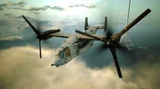 Конвертоплан MV-22 Винсента Харлинга покидает космический лифт (АС7)
