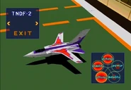 Tornado F.2 в ангаре, вариант №1