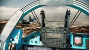 Su-35S cockpit ACAH