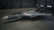 F-14D Super Tomcat of Schnee livery with full marking in Ace Combat 7: Skies Unknown