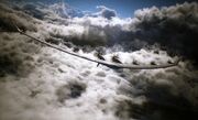 Arsenal Bird over clouds