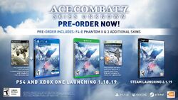 AC7 North America Pre-Order Bonuses