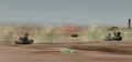 A Leasathian fuelcar among an armored column