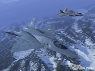 YF-23 with an F-22A Raptor