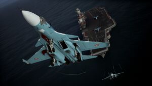 Erusean Navy Carrier Launching Su-33s