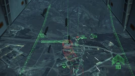 A bomber releasing MUGBs in 