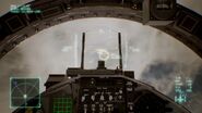 Ace Combat 7 Cockpit HUD