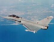 Rafale M02 in flight