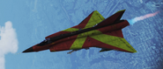 J35J Draken "Espada" Skin Flyby