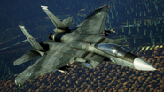 An F/C-15 with "Slavija" camouflage, green version