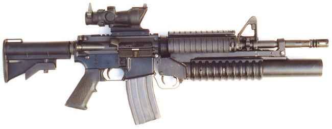 m4 m4a1 with acog