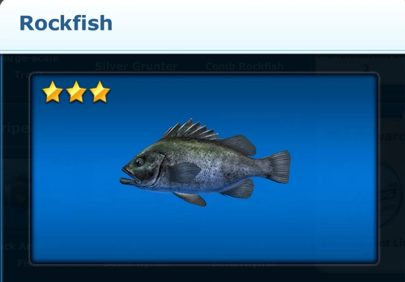 Rockfish Ace Fishing Wiki Fandom