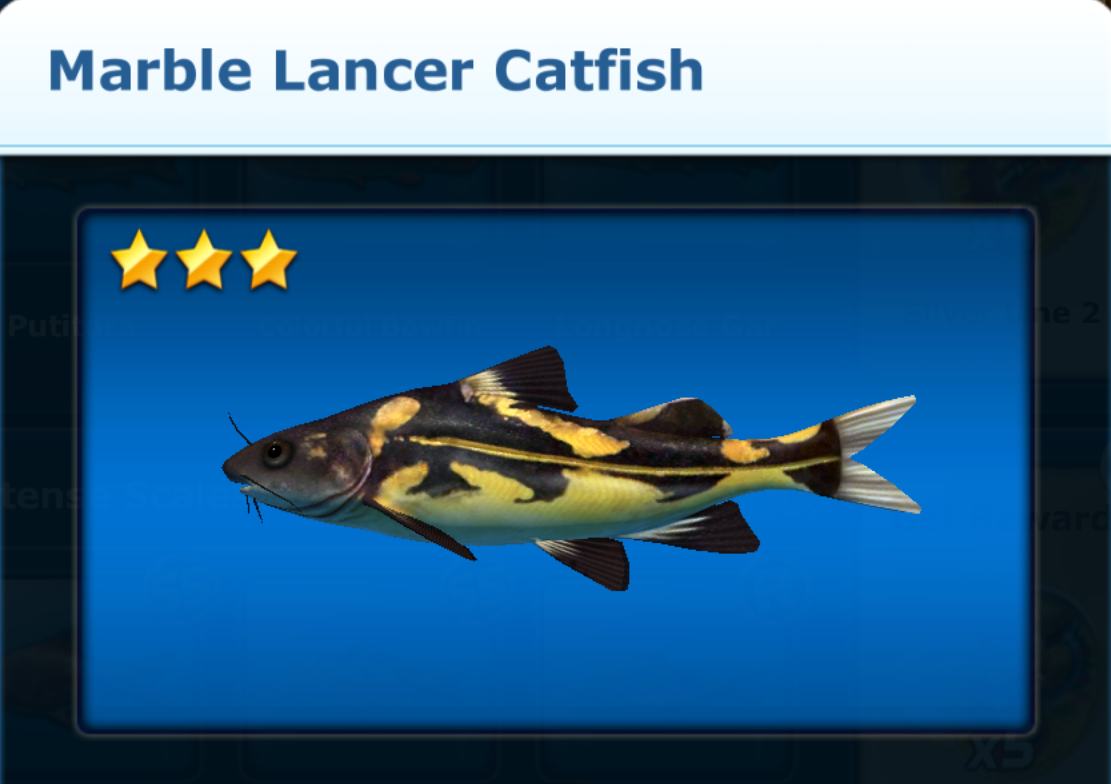Marble Lancer Catfish | Ace Fishing Wiki | Fandom