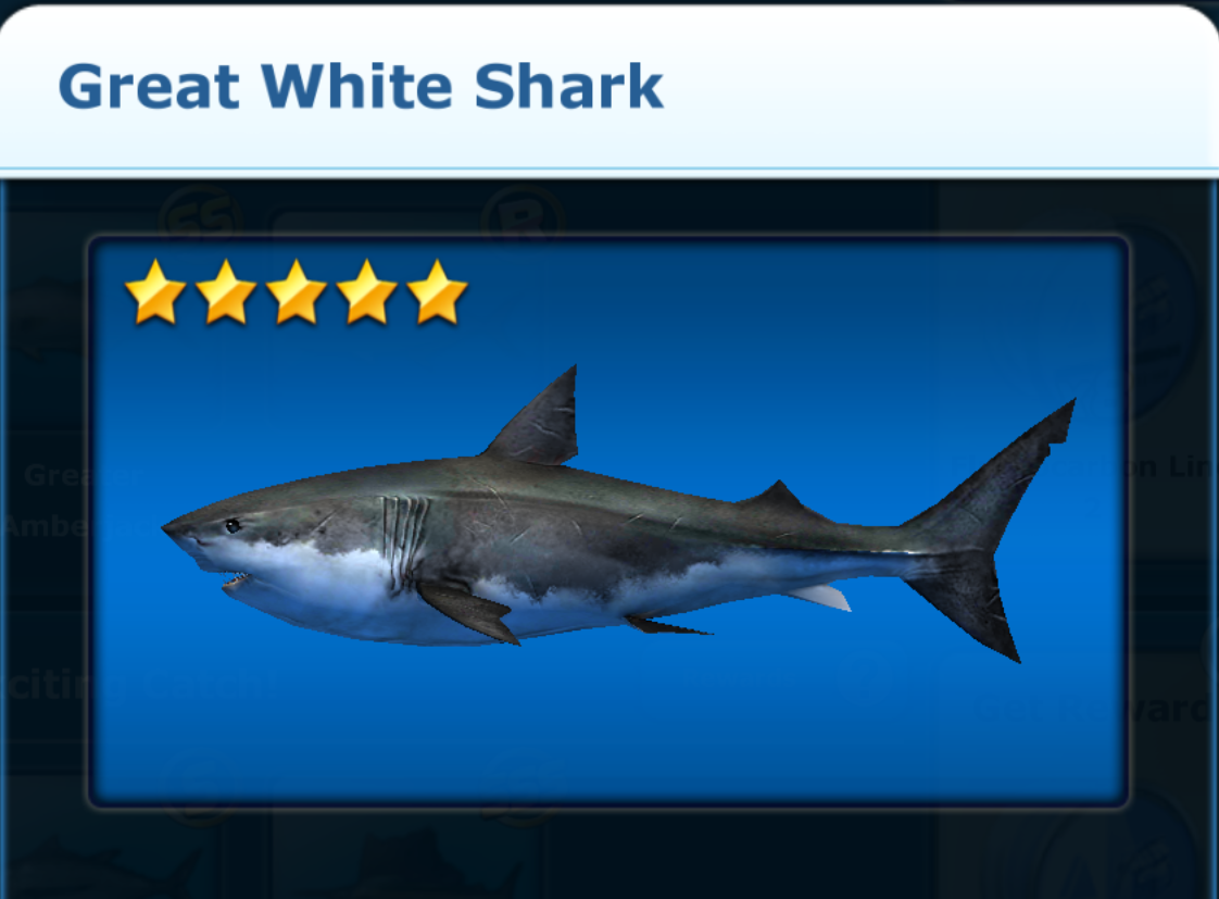 Great White Shark, Ace Fishing Wiki