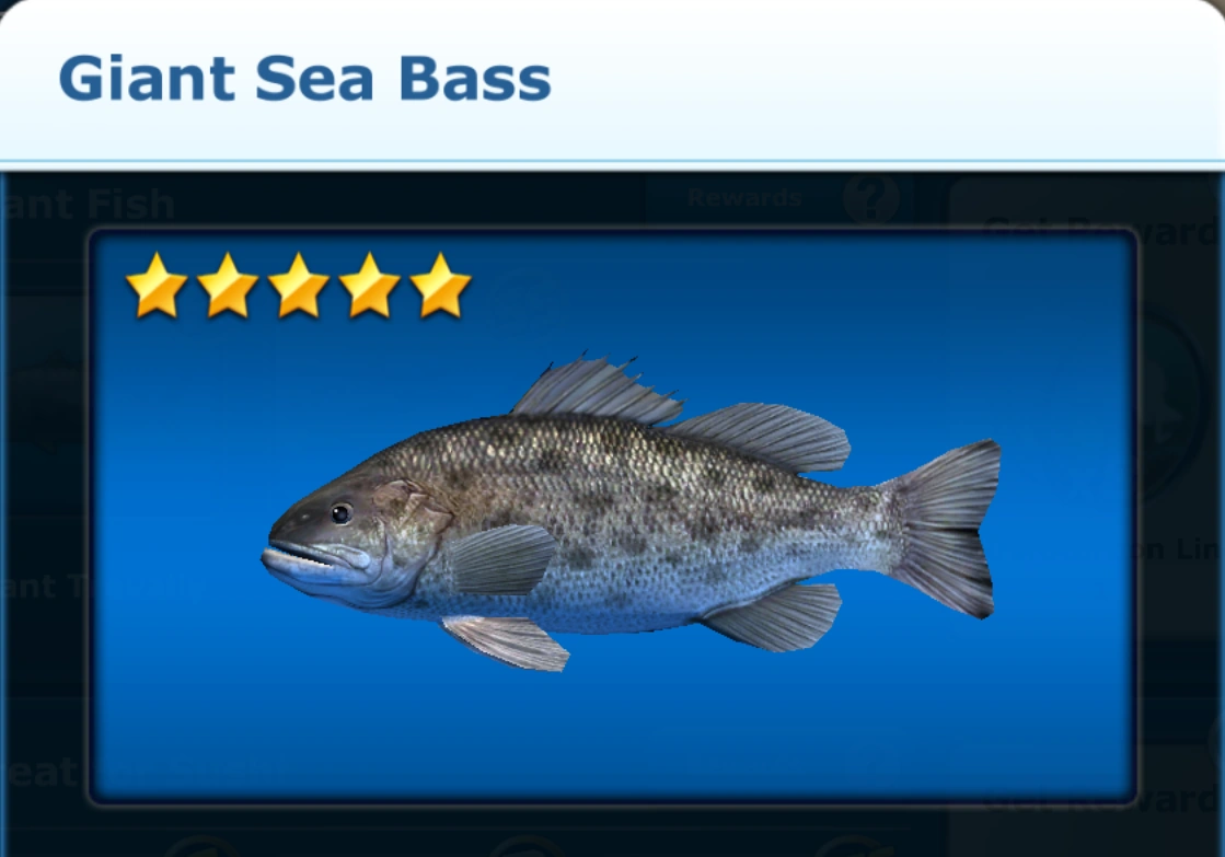 Giant Sea Bass Ace Fishing Wiki Fandom