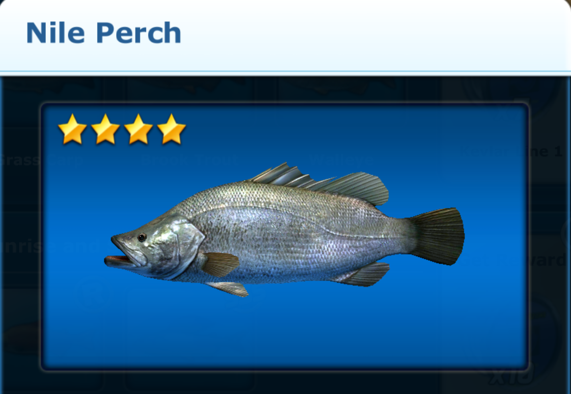 Nile Perch, Ace Fishing Wiki