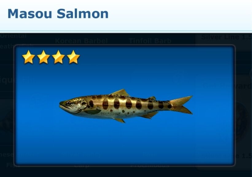 Masou Salmon, Ace Fishing Wiki
