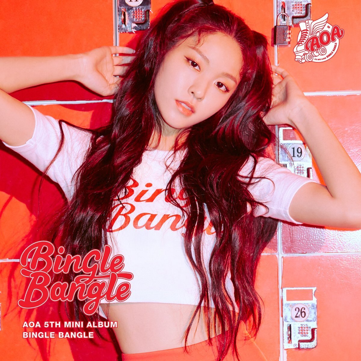 AOA ソリョン　公式トレカ　BINGLE BANGLE ② AOA - Seolhyun - _ AOA 5TH MINI ALBUM 'BINGLE BANGLE