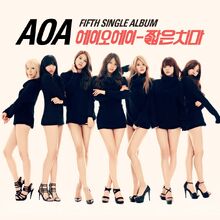 AOA Miniskirt single album cover