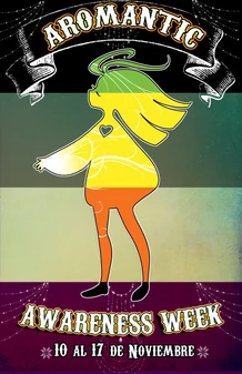 Aromantic Awareness Week Poster by zakiletelier