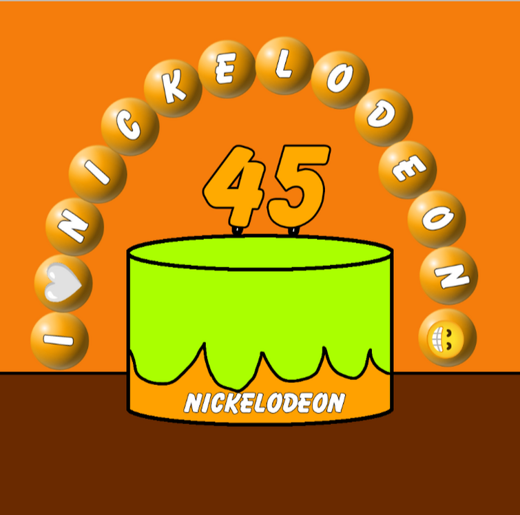 Nickelodeon U.S.A. late 45th anniversary fanart | Fandom