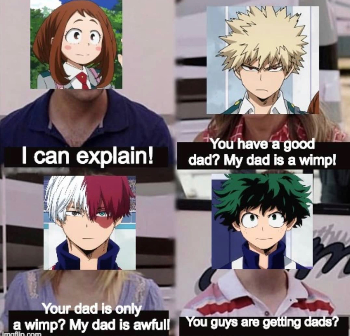 Class 1A and their dads | Fandom