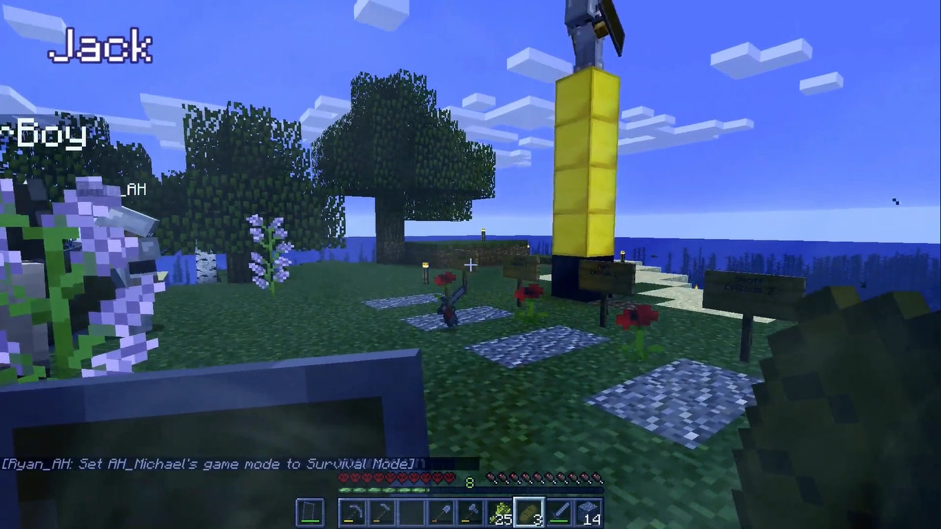 Achievement Hunter Minecraft Tower Of Pimps