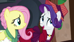Rarity and Fluttershy as Merry and Flutterholly