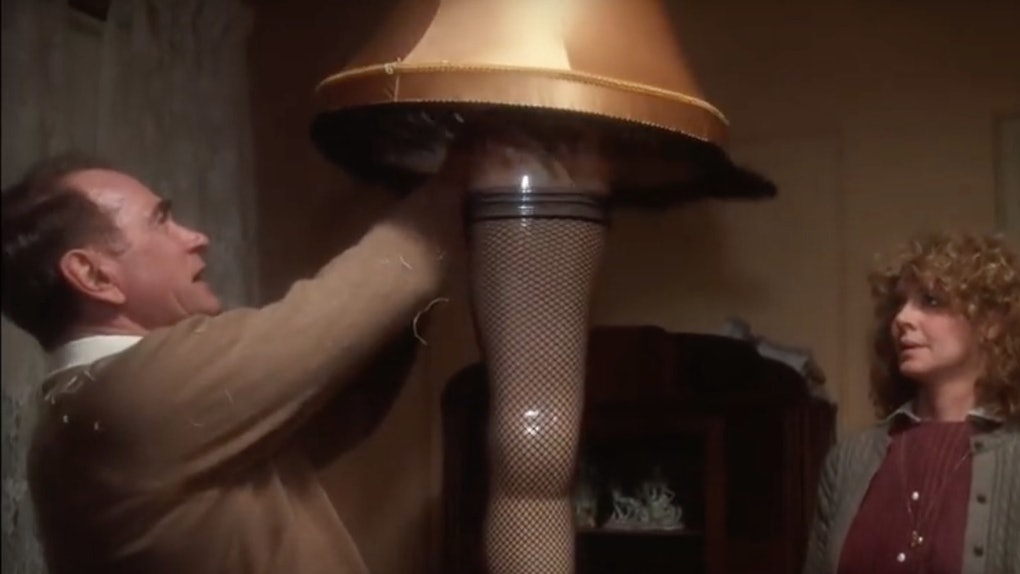 christmas story leg lamp