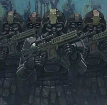 B2.Five Acid Rain World Wave 3A Bucks Team Trooper Set