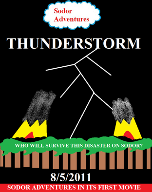 The Original "Thunderstorm" Motion Picture Poster