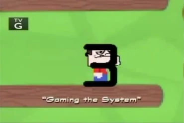 The Original "Gaming the System" Title Card