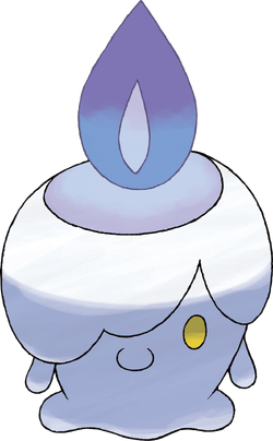 Litwick!! They cheep at you. ^^