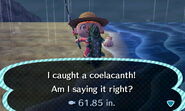 A player catching a Coelacanth (2)