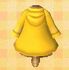 ACNL- Yellow Raincoat- Back