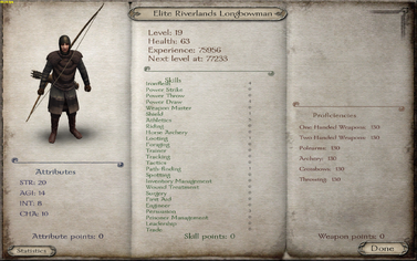 Elite Riverlands Longbowman